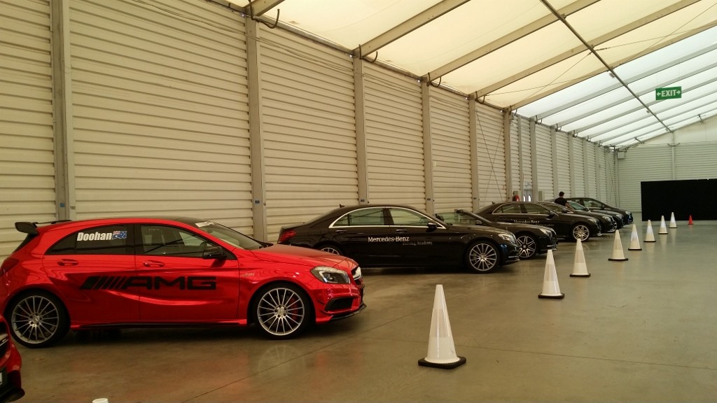 Mercedes Benz driving school